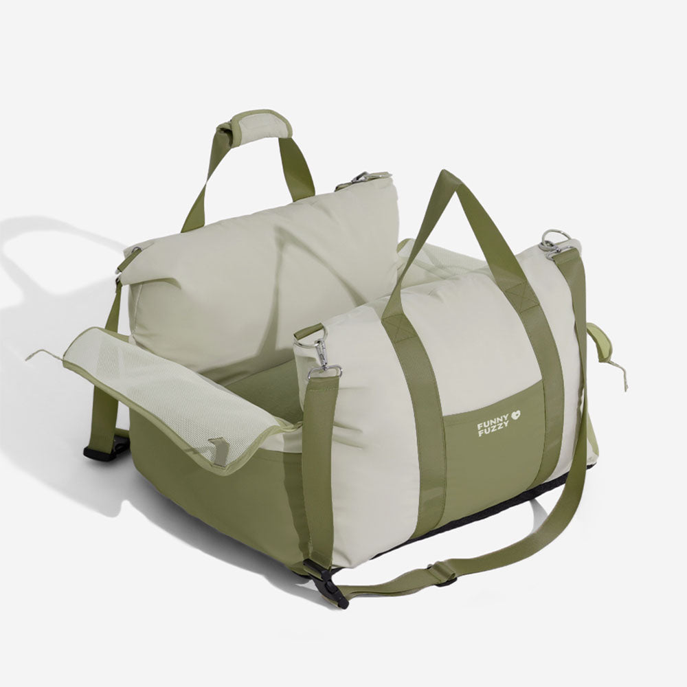 Asiento de asiento de autos de refuerzo para perros transpirable por el agua: Pup Rover