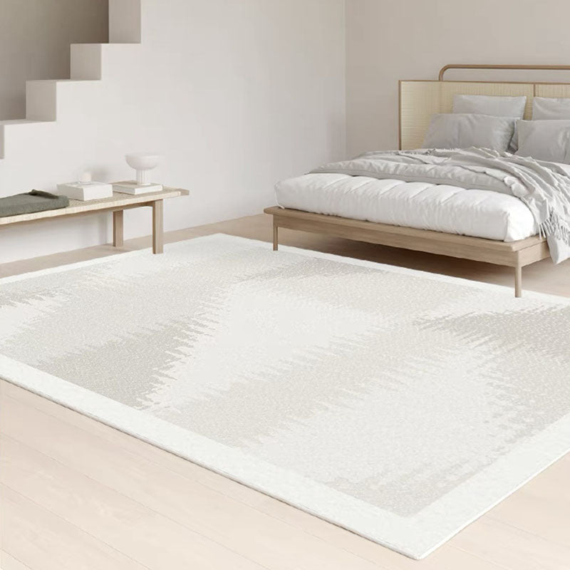 Alfombra impermeable para sala de estar con líneas geométricas modernas, alfombra para mascotas