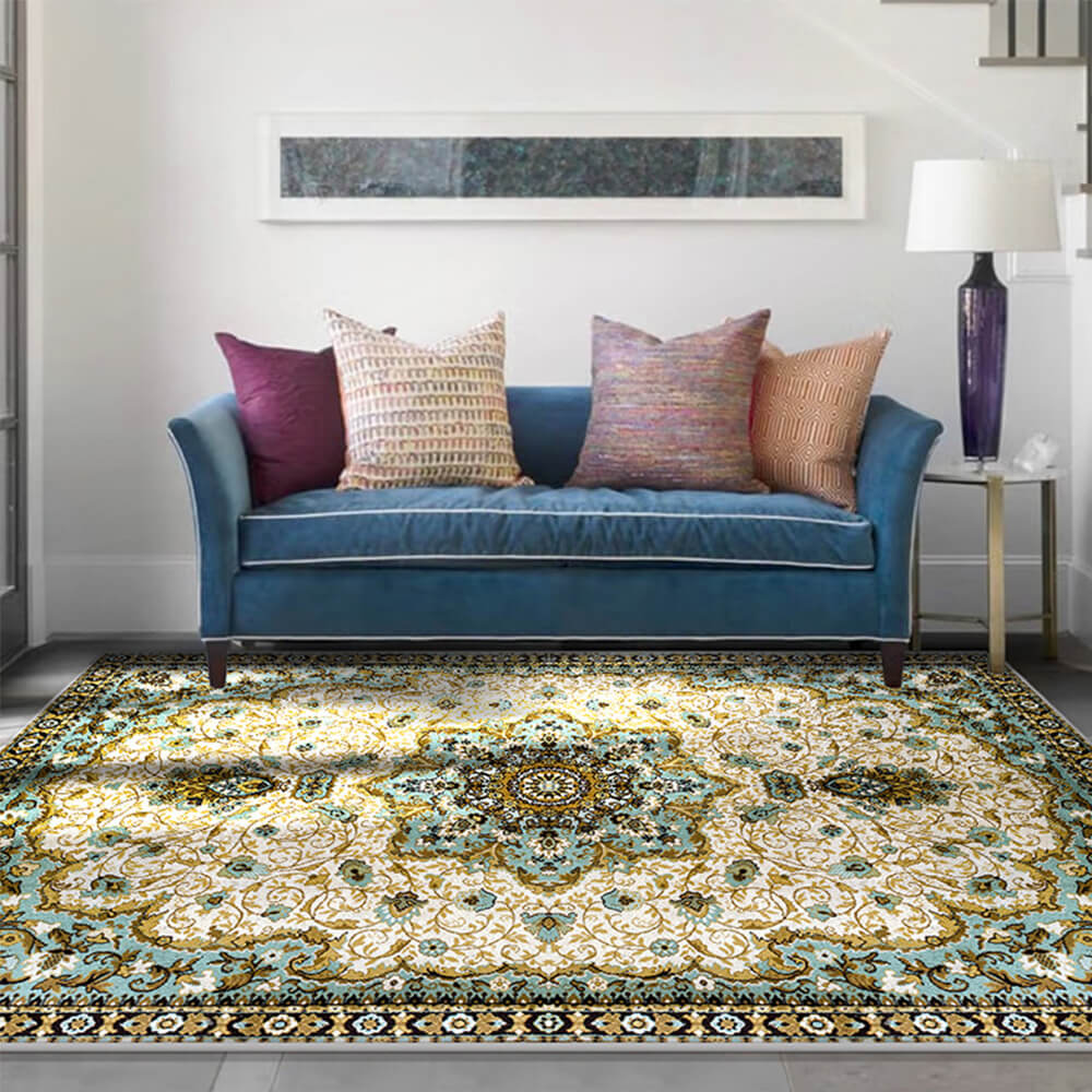 Luxury European Style Living Room Pet Carpet