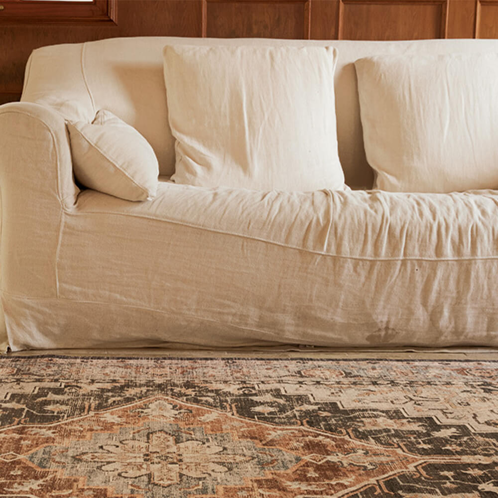 Nordic ethnic Persian style living room carpet bedside blanket
