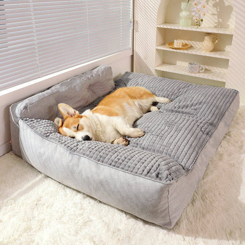 <tc>Cama almohada gruesa y lavable para gatos y perros disponible para todas las estaciones</tc>