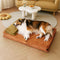 Anti-Anxiety with Sponge Support Deep Sleeping Dog Bed