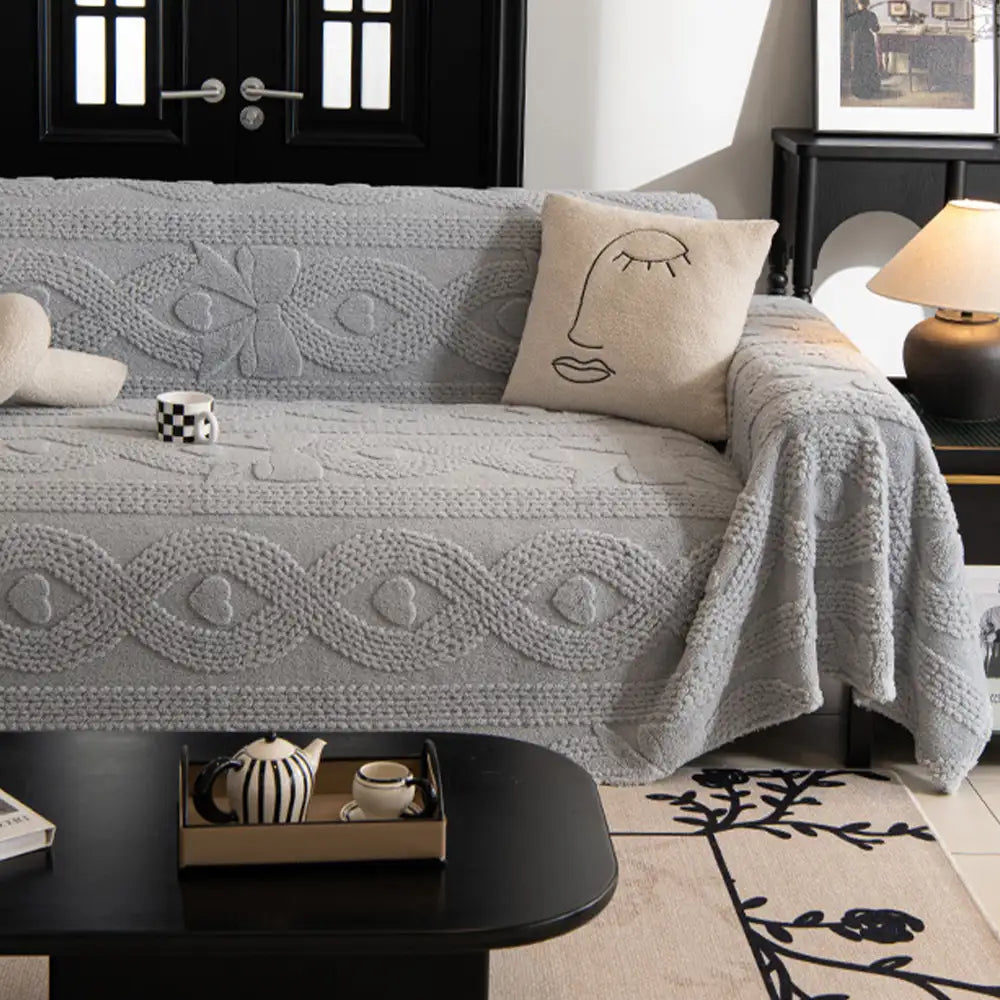 Cubierta de sofá protectora multifuncional de Star Series Plush Multifuncional