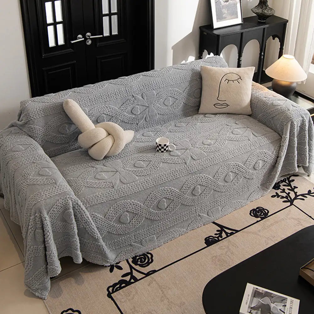 Cubierta de sofá protectora multifuncional de Star Series Plush Multifuncional