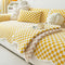 Chenille Art Corrugated Breatable No-Slip Couch Cover Coach
