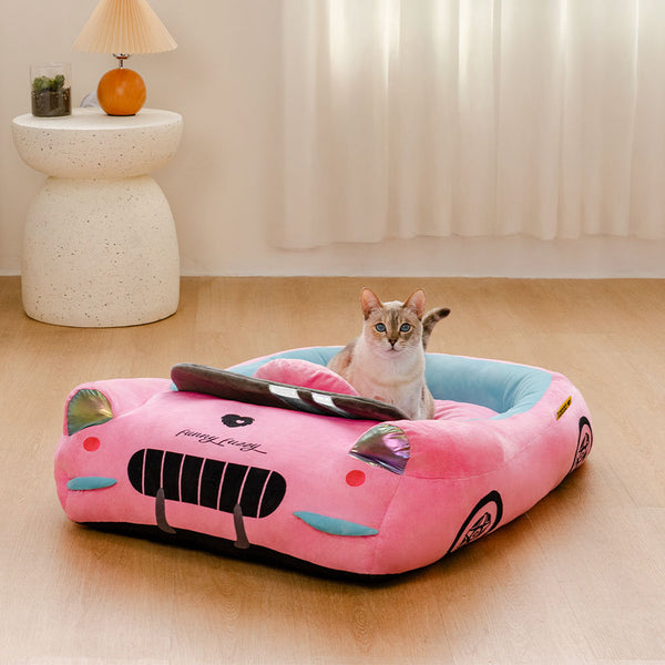 Cama de gato de carreras de carreras convertibles clásicas - FUST ＆ FUR