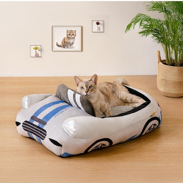 Cama de gato de carreras de carreras convertibles clásicas - FUST ＆ FUR
