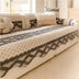 Chenille Art Corrugated Breatable No-Slip Couch Cover Coach