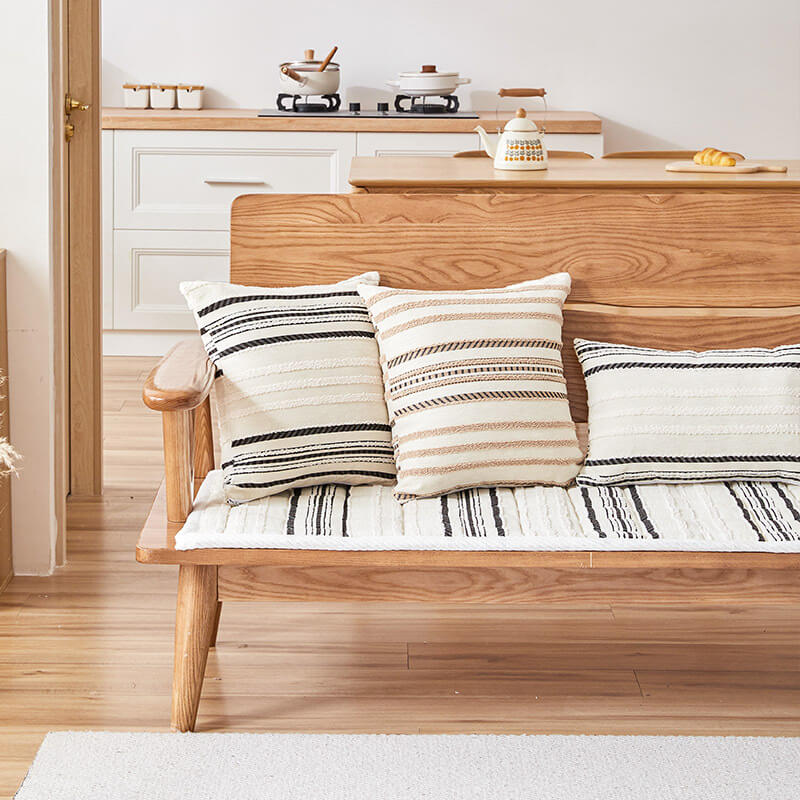 Acogedor chenille de sofá plush rayas tapa de sofá de mascotas de mascotas