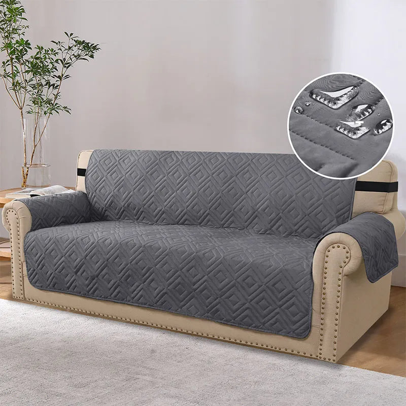 Funda de sofá protectora impermeable para muebles Diamond Check