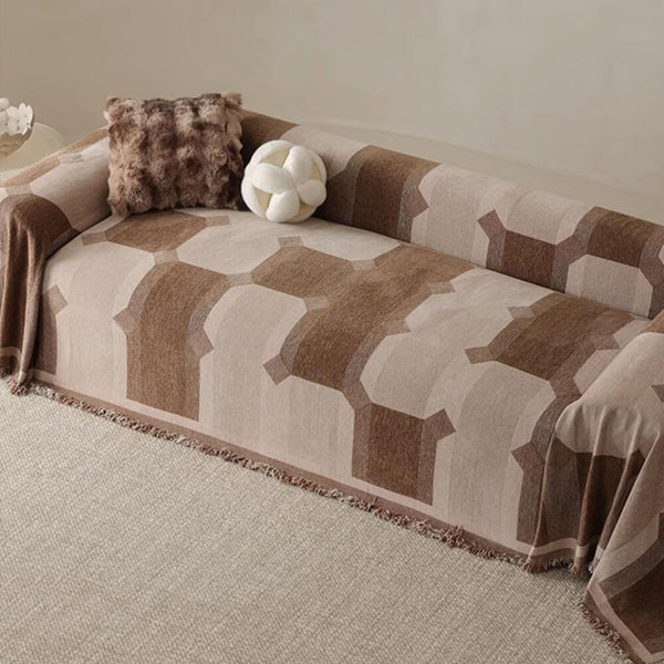 Cobertura del sofá de cobertura completa de la protección del sofá resistente al desgaste de Chenille