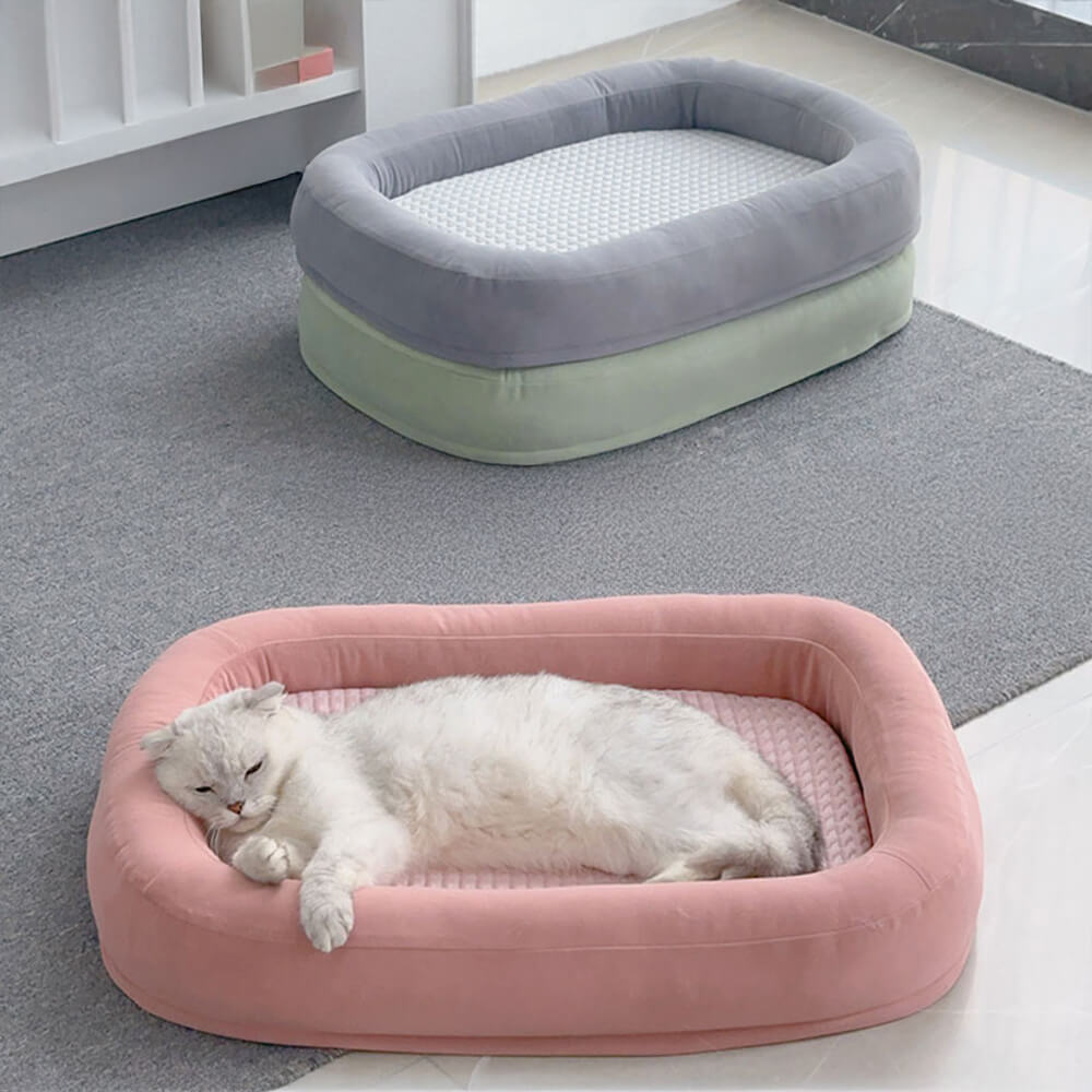 Functional Soft Plush Orthopedic Washable Dog & Cat Bed