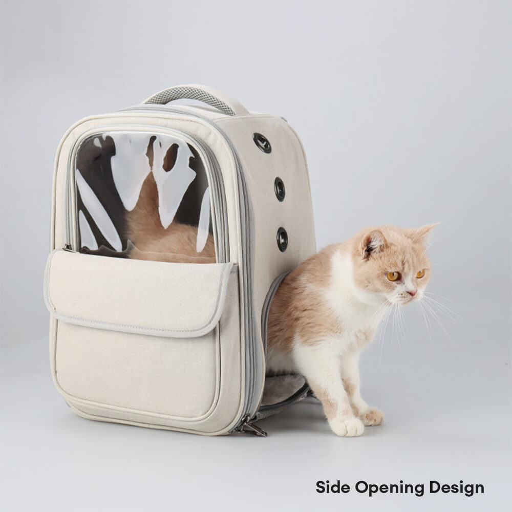 Breathable Lightweight and Foldable Pet Backpack Cat Carrier Bag