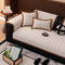 Cubierta moderna de Herringbone Chenille Chenille anti-scratch sin deslizamiento