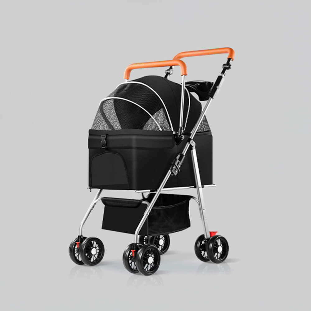 Outdoor Multifunctional Lightweight Foldable And Detachable Pet Stroller