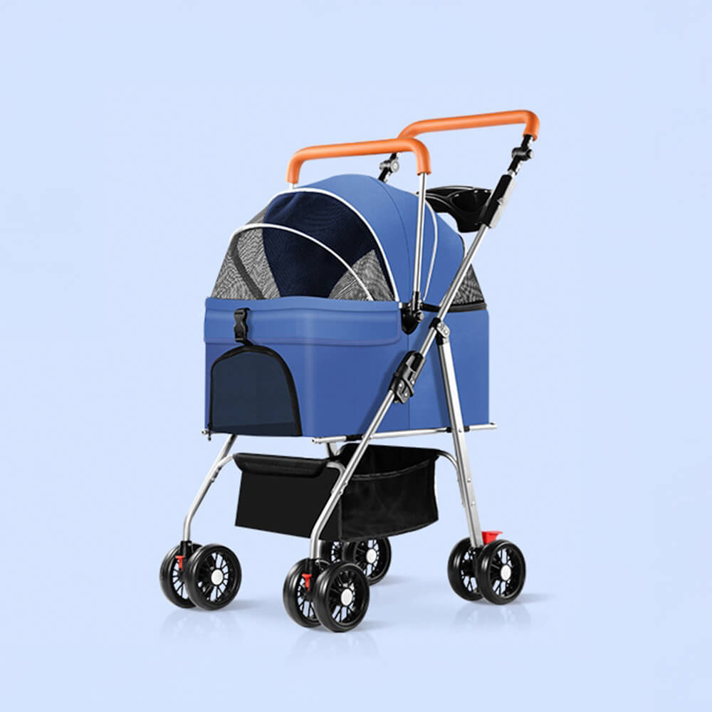 Outdoor Multifunctional Lightweight Foldable And Detachable Pet Stroller