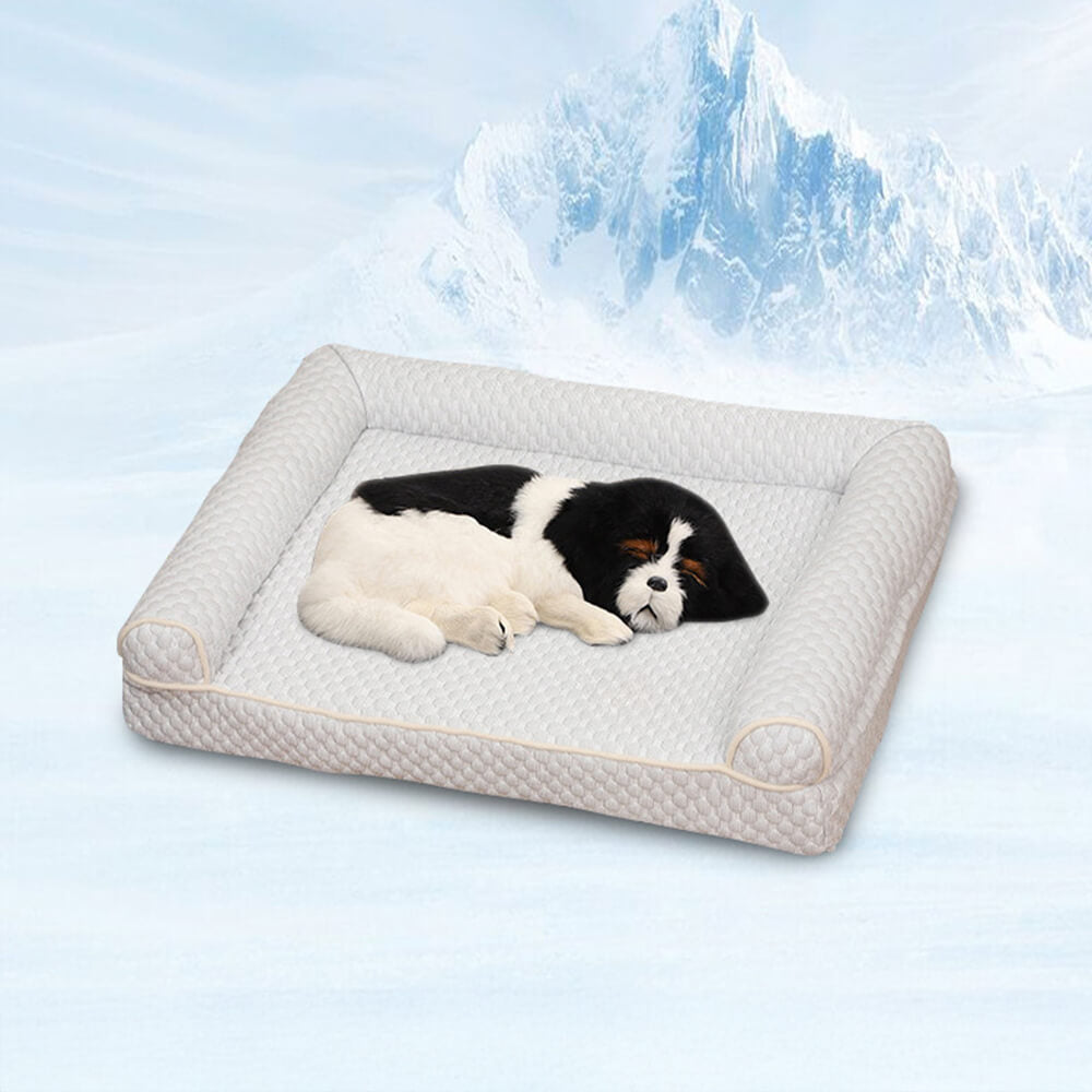 Soft All Seasons Cooling Layered Dog & Cat Bed