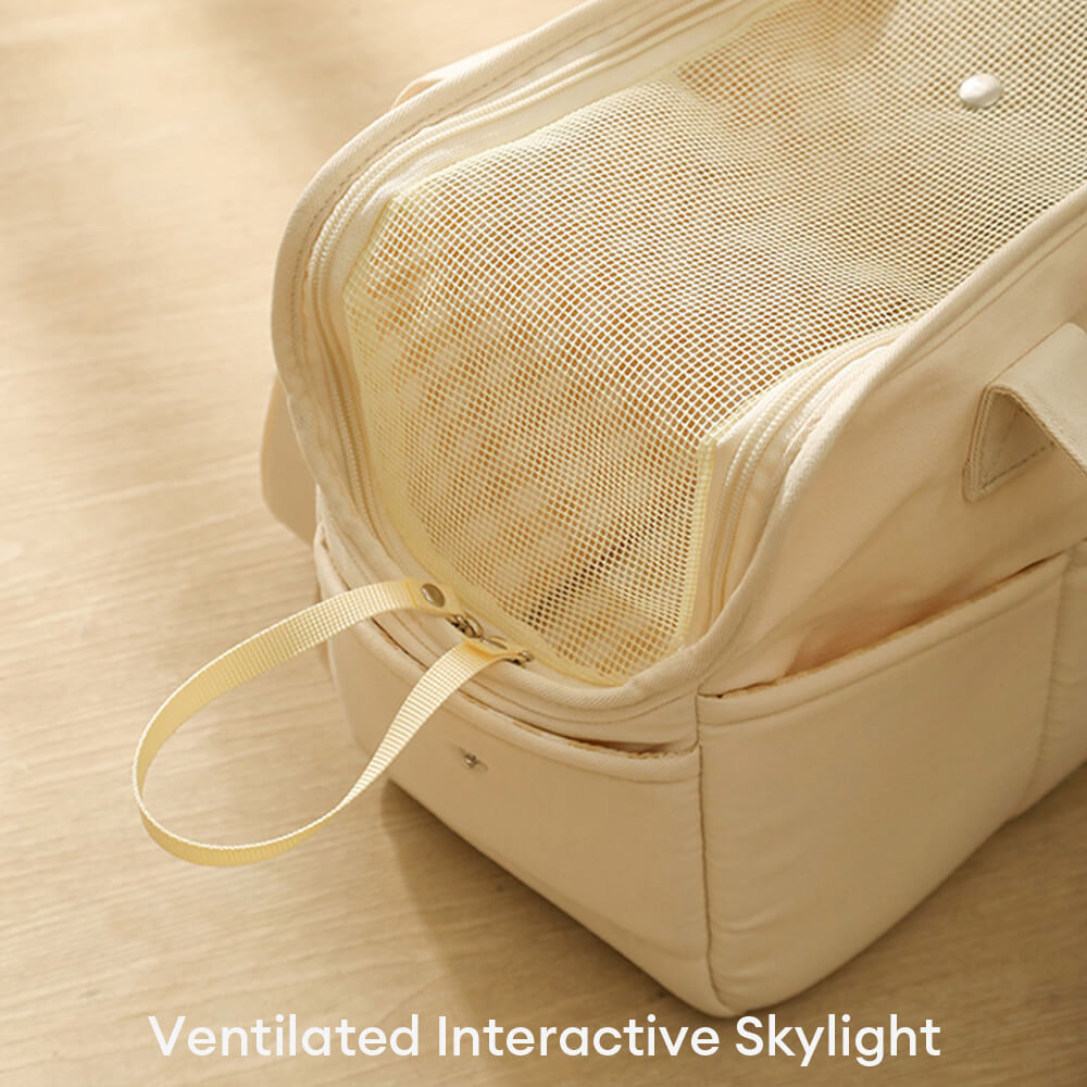 Borsa per trasporto per cani e gatti a corto di viaggi a quadri elegante