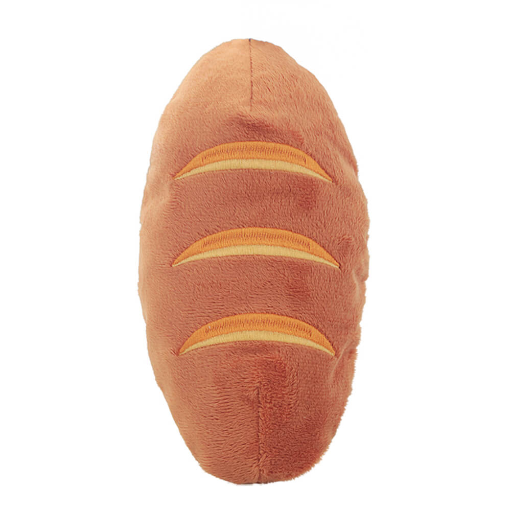 Plush Pizza Hot Dog Food Shaped Squeaky Chew Dog Toy