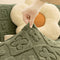 Floral Jacquard Fleece for Warmth Couch Cover