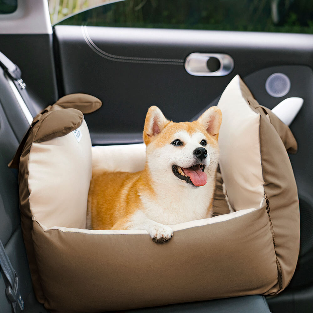 Fun Zootopia Series Travel Safety Cama grande para asiento de coche para perros