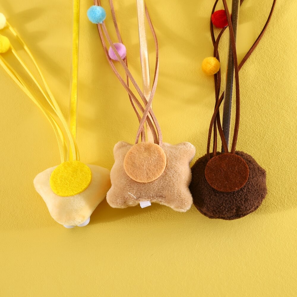 Lustiges Cookie-Cat-Teaser-Stick-Set