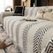 Herringbone Chenille Durable Throw Couch Cover with Seamless Pattern Stitching