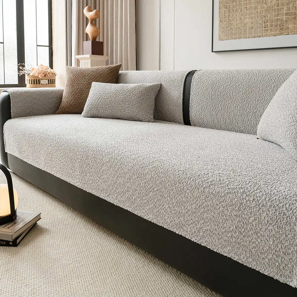 All-Season Breathable Chenille Scratch-Resistant Sofa Protection Couch Cover