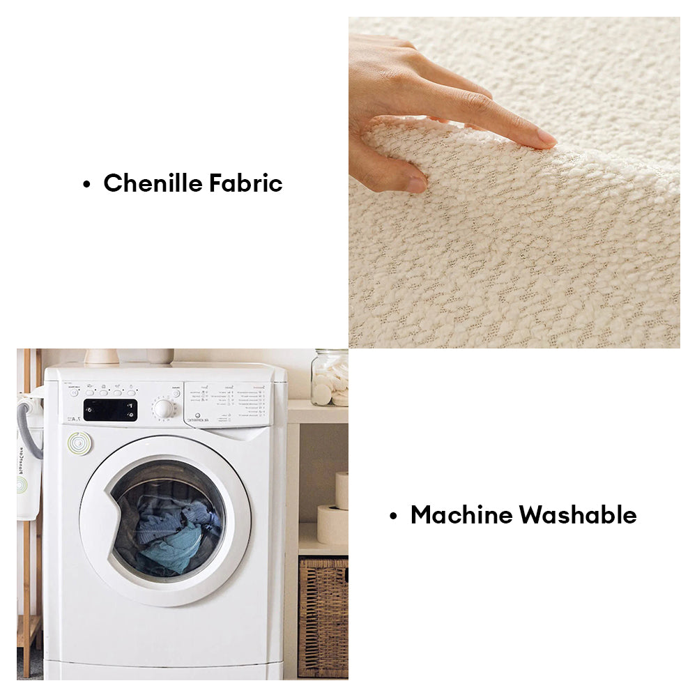 All-Season Breathable Chenille Scratch-Resistant Sofa Protection Couch Cover