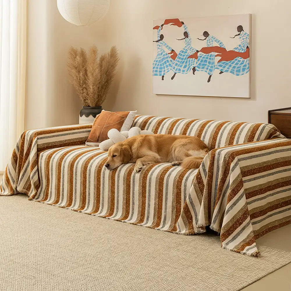 All-Season Breathable Chenille Scratch-Resistant Sofa Protector Couch Cover