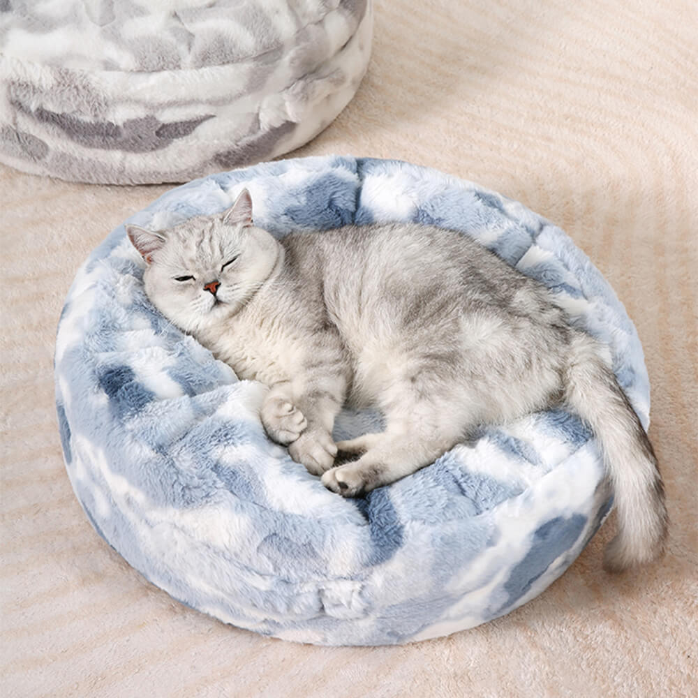 Cloudy Dream Cozy Fluffy Pet Bed Deep Sleep Dog Bed