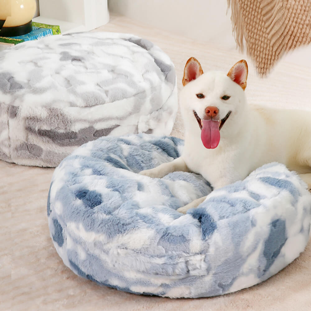 Cloudy Dream Cozy Fluffy Pet Bed Deep Sleep Dog Bed