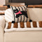 Confort Plush Plush Vegyed Striped Strip Couch Tapa de sofá