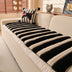 Confort Plush Plush Vegyed Striped Strip Couch Tapa de sofá