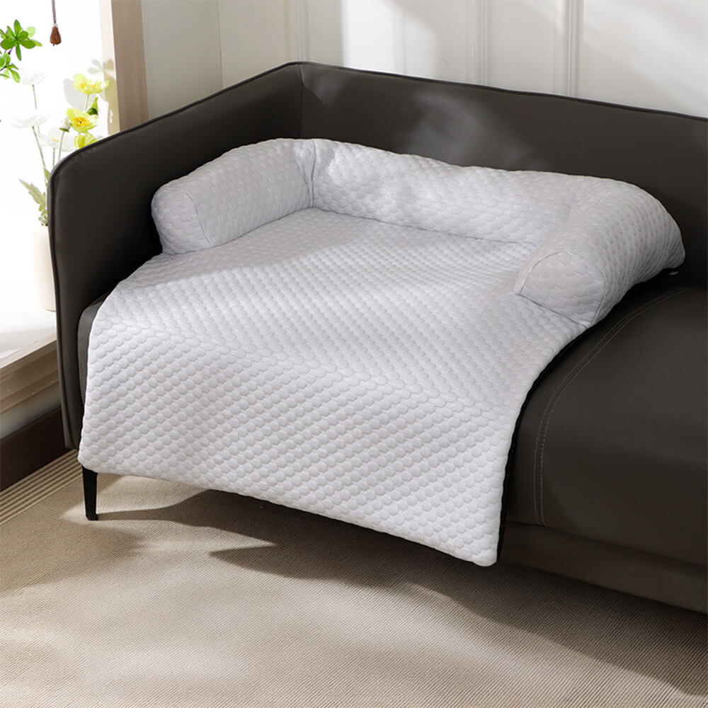 Refrigerador 2 en 1 Gato Grande Extraíble & Funda de sofá tipo tapete para perros