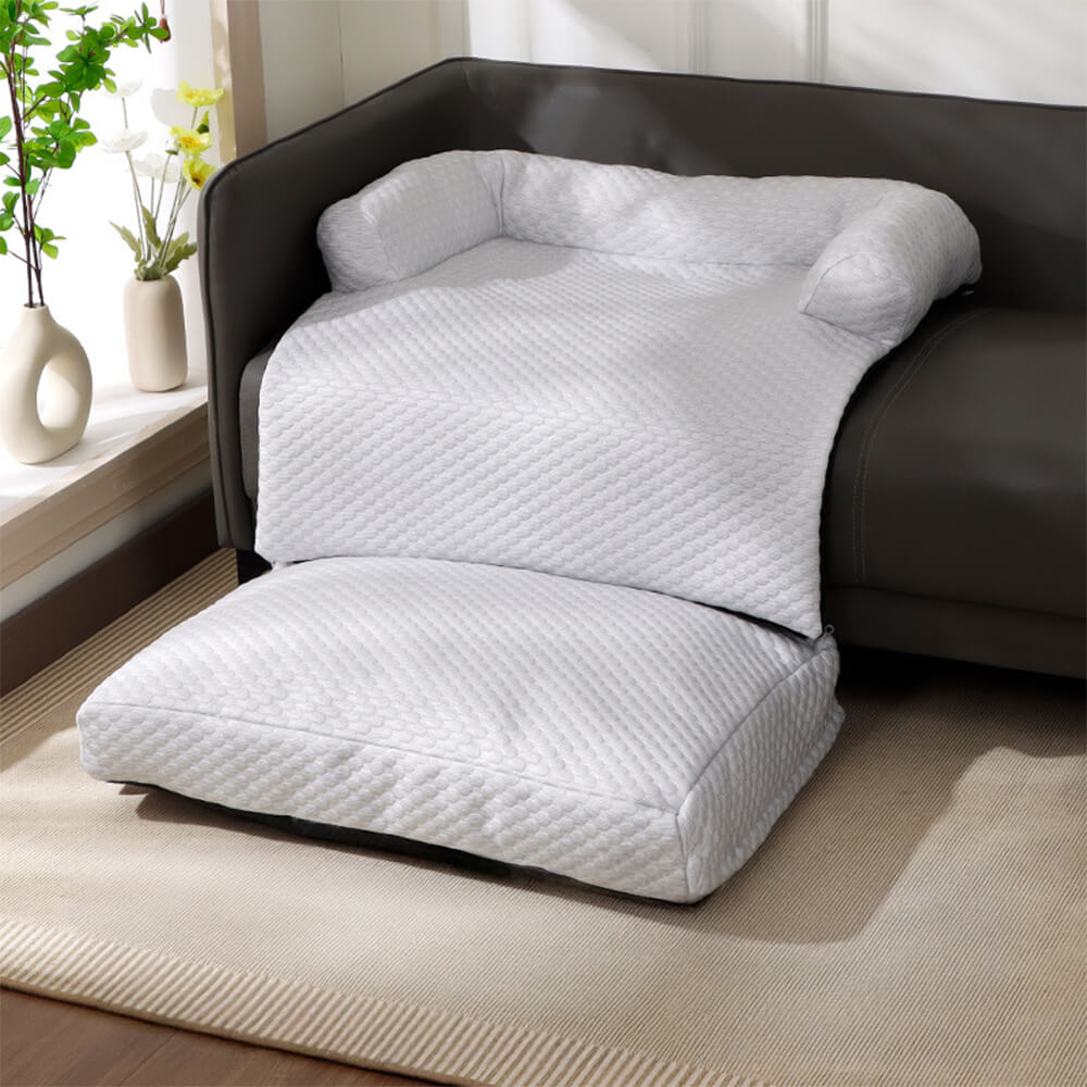 Refrigerador 2 en 1 Gato Grande Extraíble & Funda de sofá tipo tapete para perros