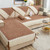 Chenille Art Corrugated Breatable No-Slip Couch Cover Coach