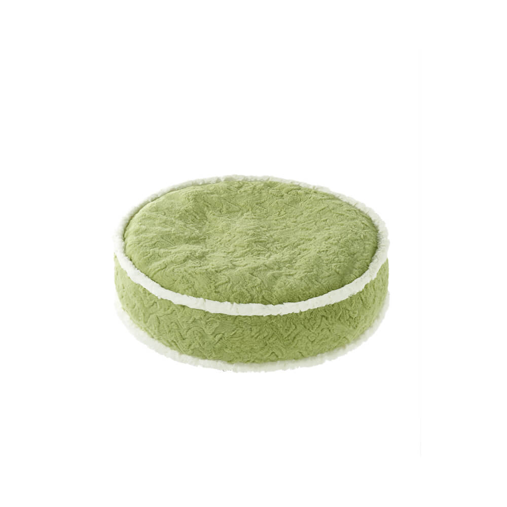 Cream Pie Ultra-Soft Plush Pet Bed