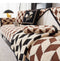 Diamond-Pattern Plush Couch Cover
