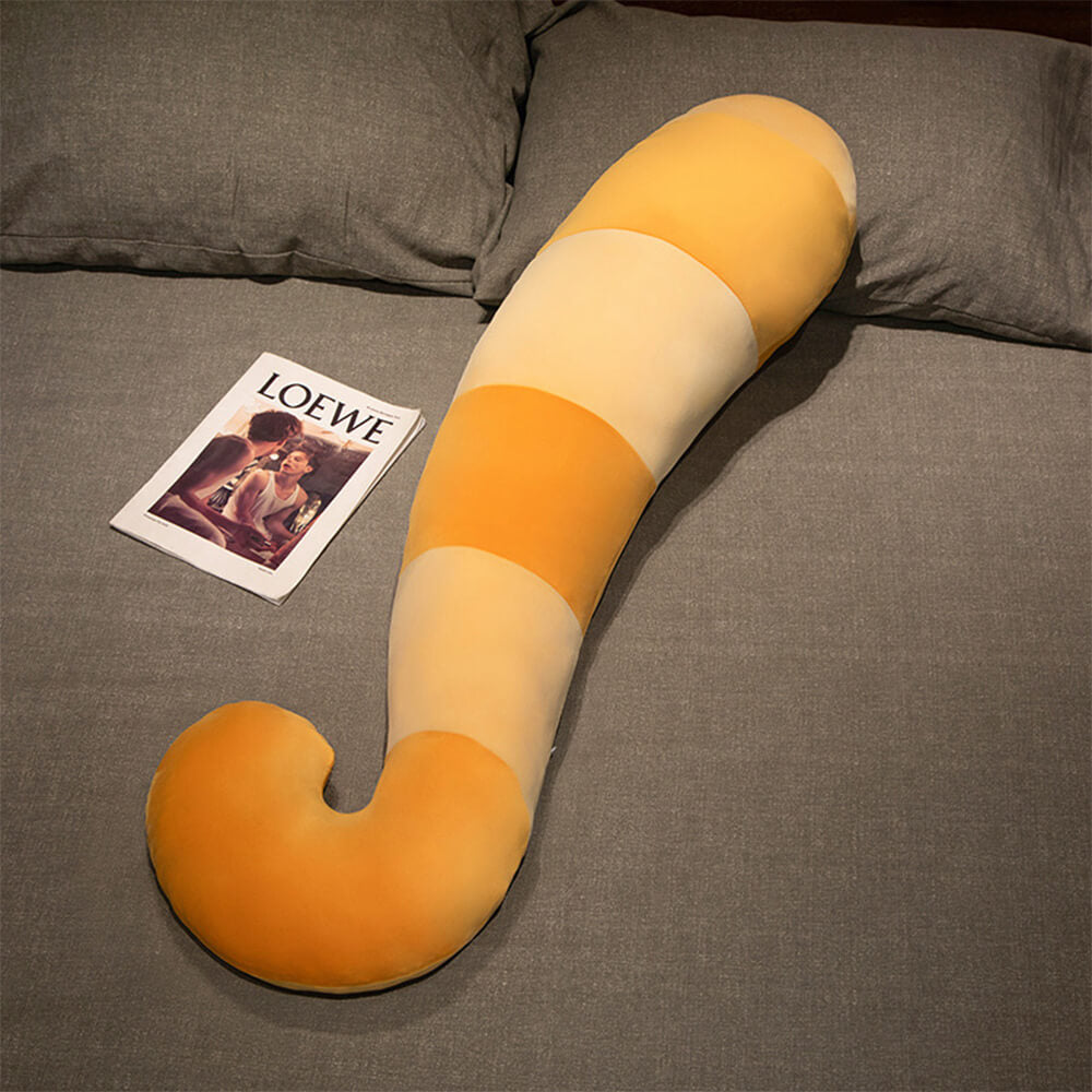 Ergonomic Cat Tail Full Body Support Pillow for Sleep and Relaxation