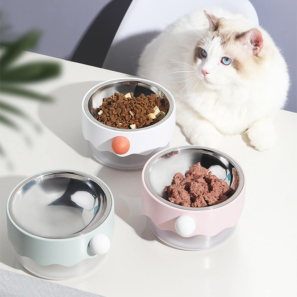 Multi-Purpose Removable Double-Layer Dog Bowl