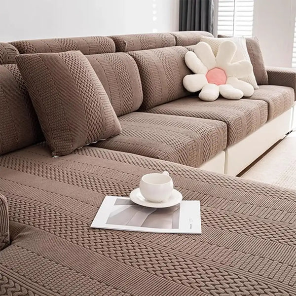 Velera polar Soft Antistatic Protectation Sofá Stretch Cubierta de sofá de envoltura completa