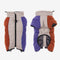 Retro Color-Block Fleece-Lined Warm Dog Coat with Leash Buckle