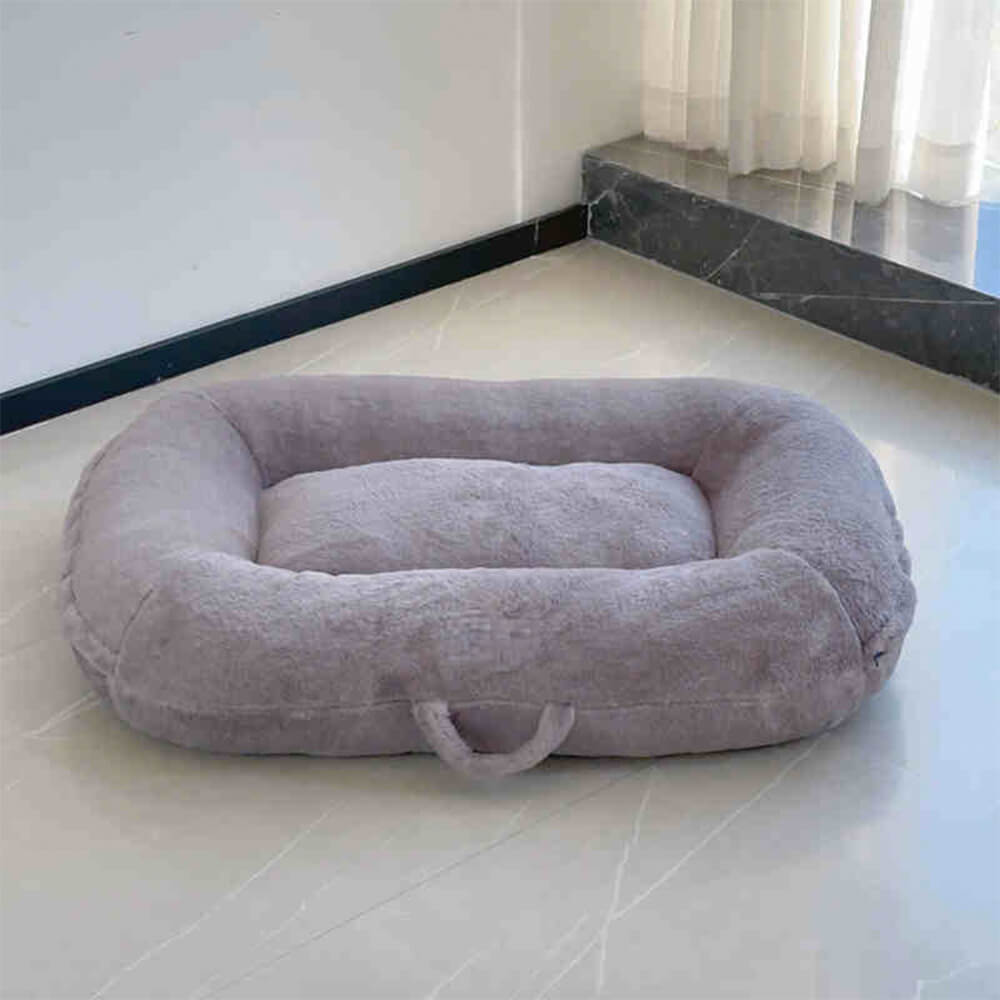 Skin-Friendly Warm Fully Support Washable Large Dog & Cat Sleeping Mat Bed