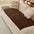 Sólido-<tc>Color</tc> Funda de sofá gruesa y esponjosa para decoración de sofá