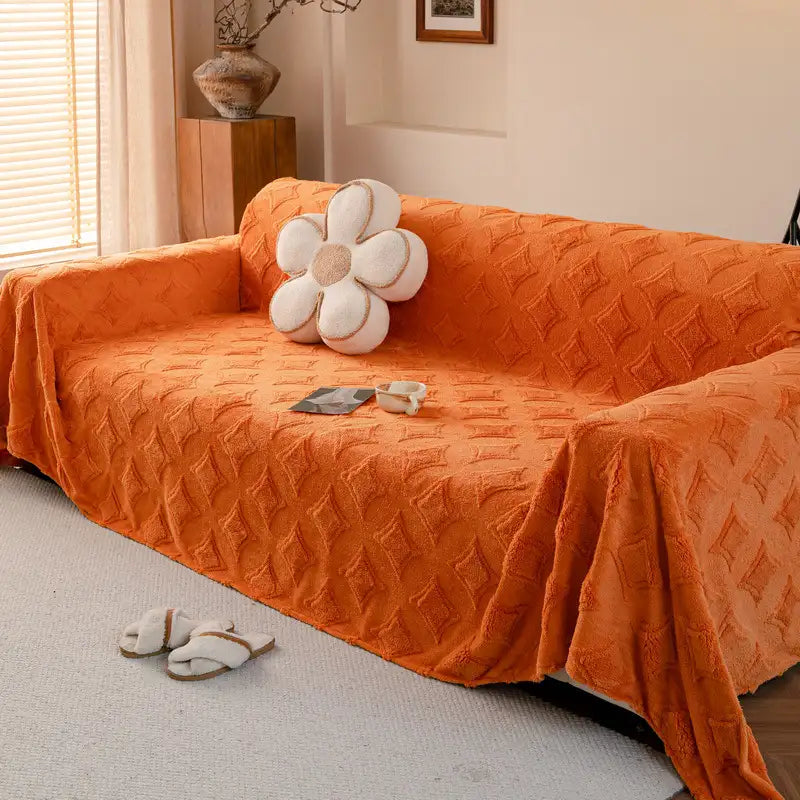 Cubierta de sofá protectora multifuncional de Star Series Plush Multifuncional