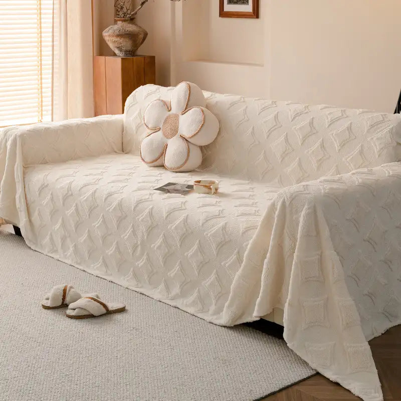 Cubierta de sofá protectora multifuncional de Star Series Plush Multifuncional