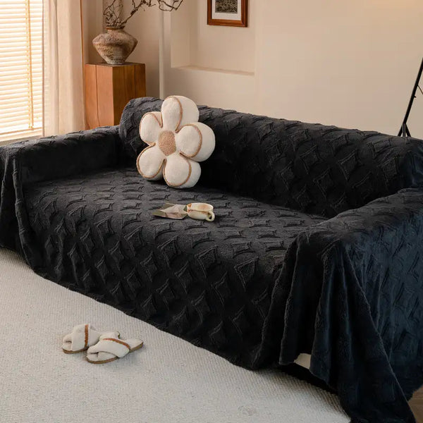 Cubierta de sofá protectora multifuncional de Star Series Plush Multifuncional