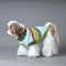 Stylish Striped Stand-Up Collar Knitted Plush Dog Sweater