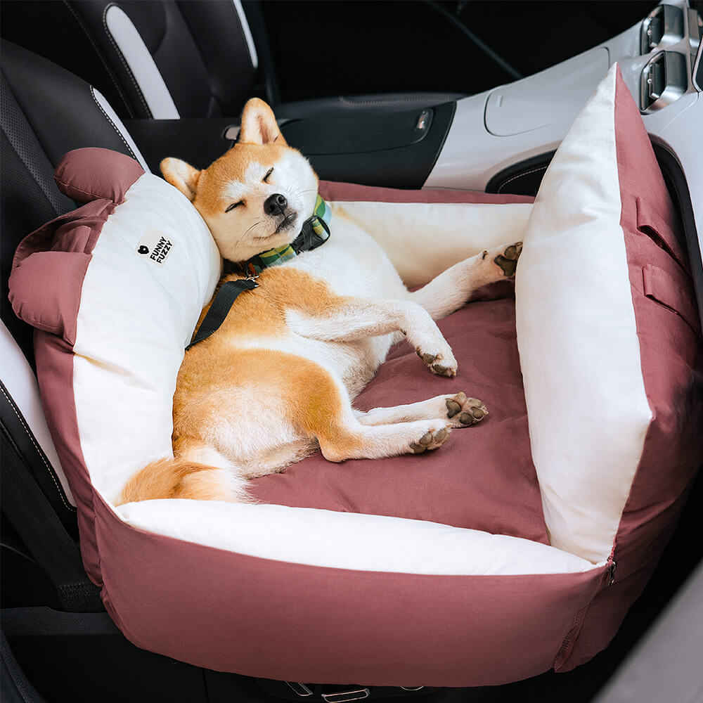 Lit de sécurité pour voiture pour animaux de compagnie Bear Ears